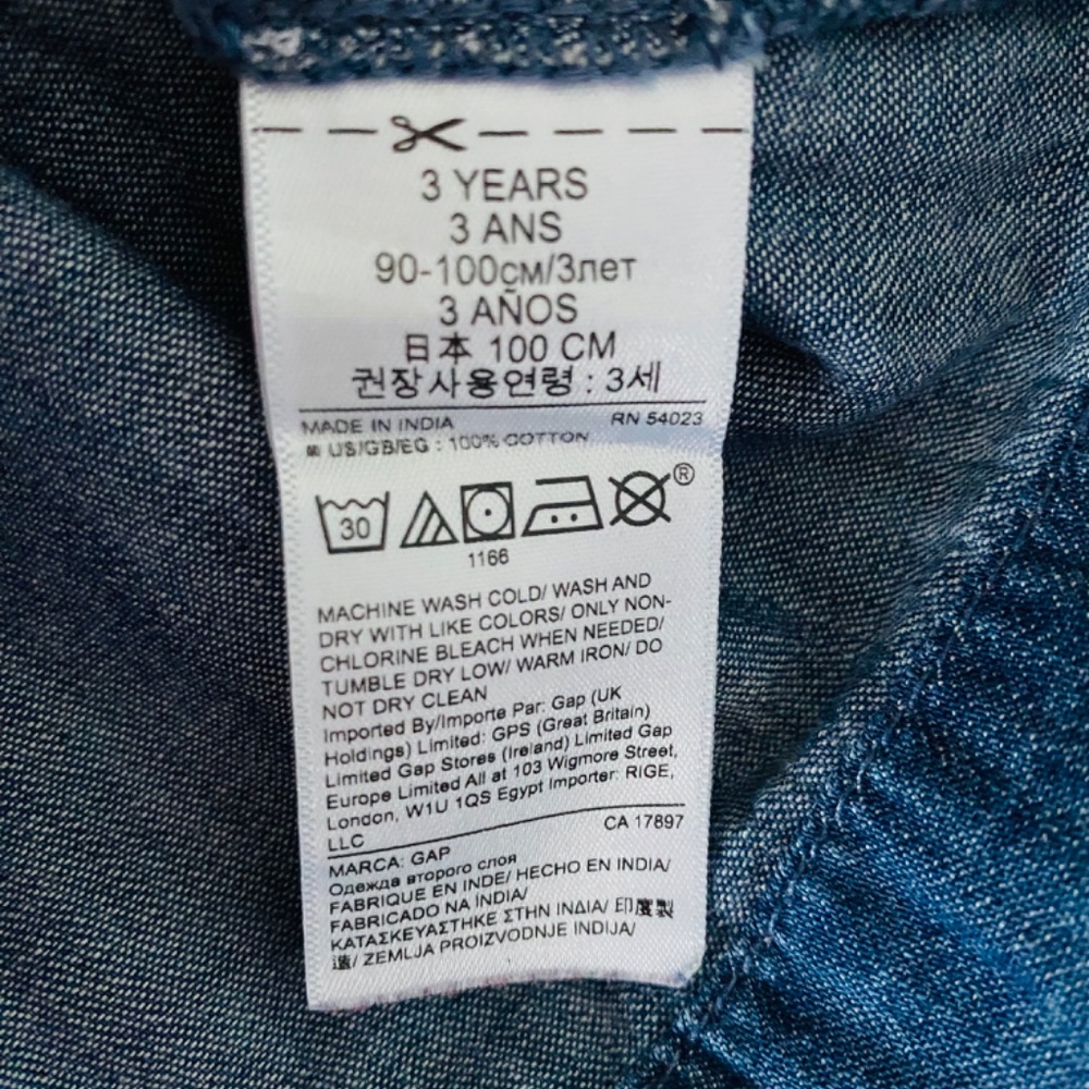 Baby Gap Denim Dress – 3T (Girls) - Picture 2 of 8